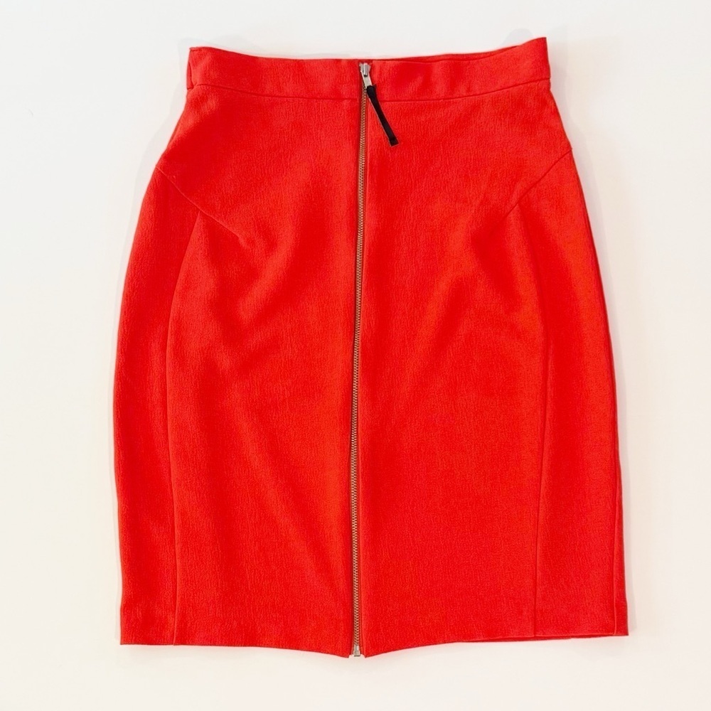 Topshop Back Zip Pencil Skirt